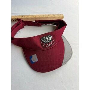 University Alabama Crimson Tide‎ Visor Adj Strap Sports 97071  Red